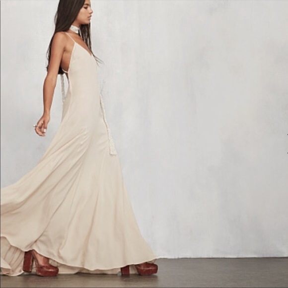 Reformation Arabeth Long Open-back Dress - Picture 2 of 9